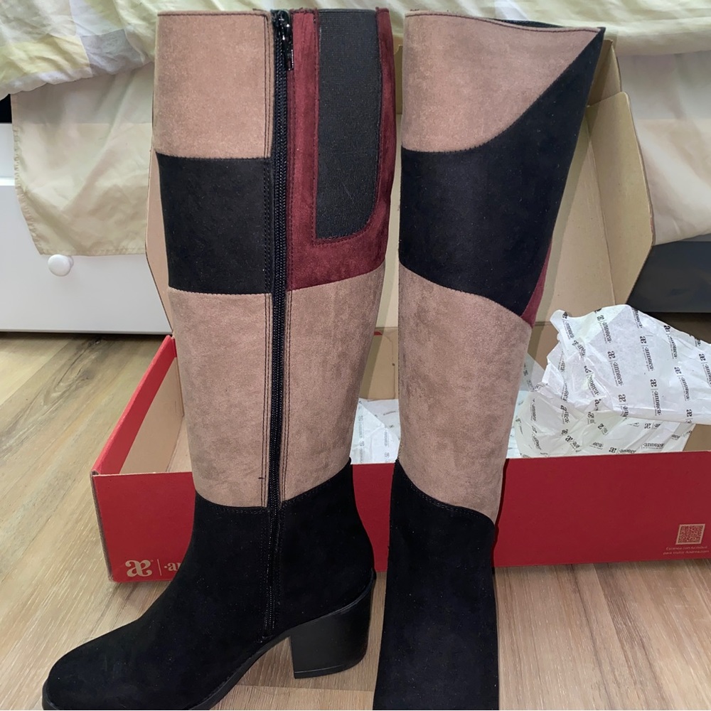 Andrea Multi Color Boots - Picture 4 of 8
